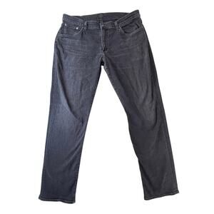 Citizens of Humanity Men's Gage Classic Straight Size 36 Black Wash Casual‎